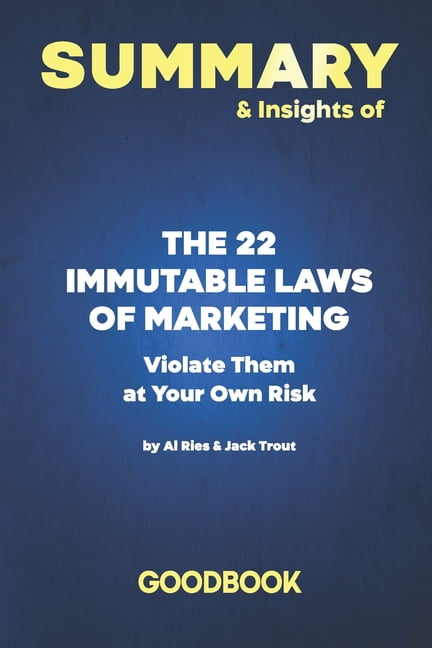 law of category 22 immutable laws of marketing