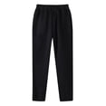 thumbnail image 2 of FAIWAD Men's Elastic Waist Drawstring Sweatpants Casual Loose Solid Color Joggers Athletic Trousers, 2 of 6
