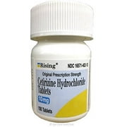 Pack Cetirizine Hydrochloride 10 mg Tablets, 100 Tablets (Pack of 6)