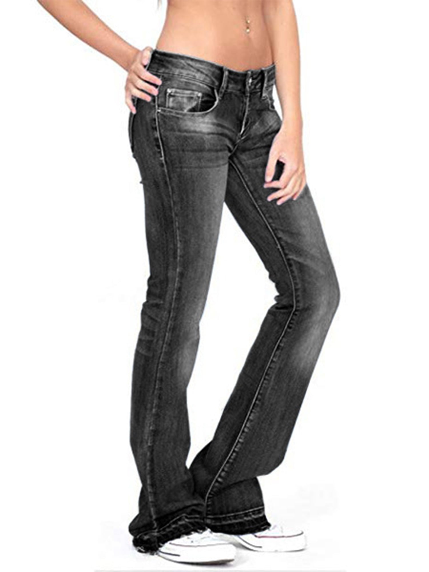 Denim Couture Bootcut Jeans Gray Spade 