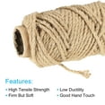 thumbnail image 3 of Uxcell Jute Twine 4mm, 82 Feet Long Brown Twine Rope for DIY Subjects, 3 of 5