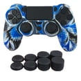 thumbnail image 2 of Deyuer Citystore Soft Silicone Case Cover Thumb Grip Caps for PS4/PS4 Slim/Pro Game Controller, 2 of 8