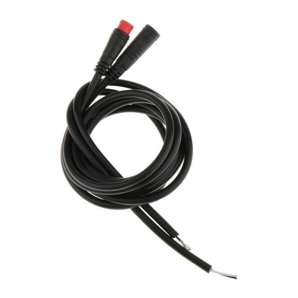 Cable de extensión para bicicleta eléctrica. Conversión de bicicleta eléctrica. Amplía las palancas del sensor de marchas, acelerador y freno. 2 pines