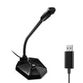 thumbnail image 3 of Thinsony Home Studio Microphone Online Meeting Voice Chat Gaming Audio Recording Tabletop Sensitivity Condenser Mini Mic Computer USB Type, 3 of 6