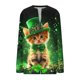 thumbnail image 2 of TaTaai Women Fashion St. Patrick's Day Printed Loose Round Neck Sweatshirt Ladies Long Sleeve Casual Top Soft Comfortable for Daily Home Office Streetwear Spring Fall Winter Gift, 2 of 5