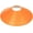 Orange, variant on Champion Sports Flexible Saucer Field Cone for Sports and Athletics, Blue - 7.5", 7.5 Inch Diameter