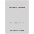 thumbnail image 1 of Pre-Owned Research in Education (Paperback) 8120335635 9788120335639, 1 of 1