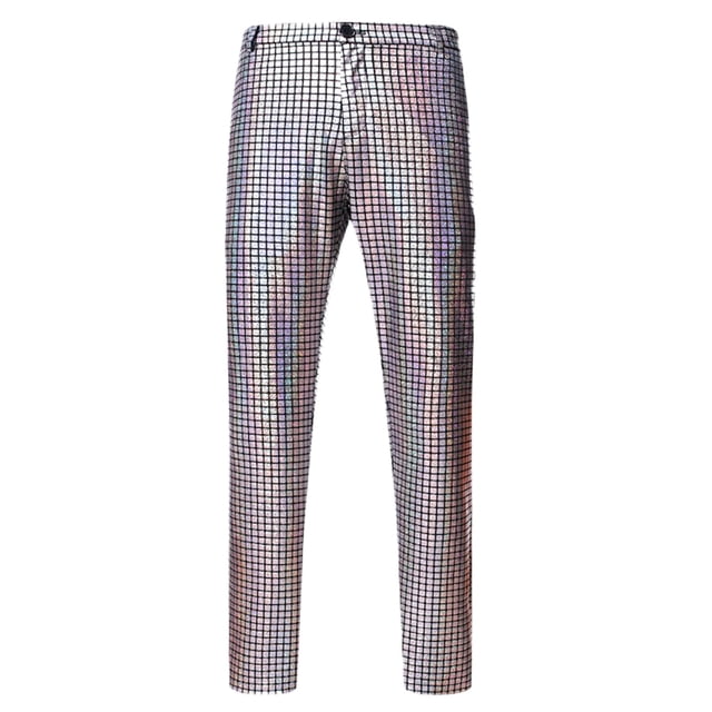 SHIXIAOO Sortie Décontractée Élégante Hommes Longue Sans Manches Ourlet Fléau Violet Maxi Col Panneau en Maille Transparent Robes Bas Chaussettes Tech Pantalons Chambre Garçon Vêtements Queue de Dinosaure Peu Ouverte pour Hommes