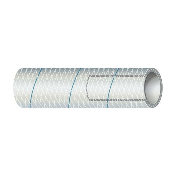 Shields Hose New 5/8In X 50Ft Clear W/Blue, 88-1640586