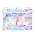 thumbnail image 2 of Ryvnso Butterflies and Stars Large Lidded Foldable Storage Baskets Cubes Boxes Lids Bin for Home, 2 of 7