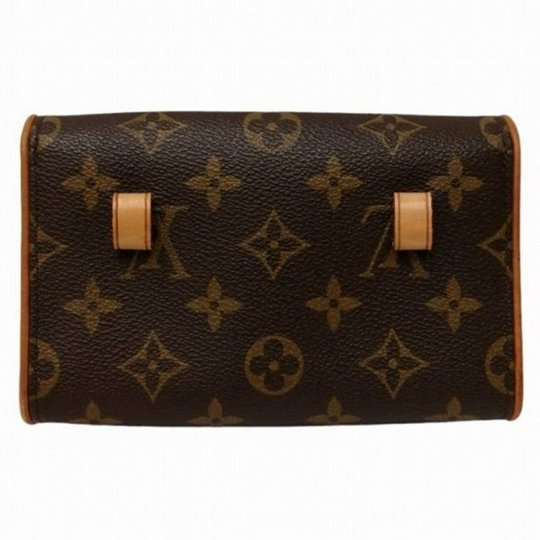 Authenticated Used Louis Vuitton Monogram Pochette Florentine M51855 Bag  Clutch Waist Pouch Unisex 