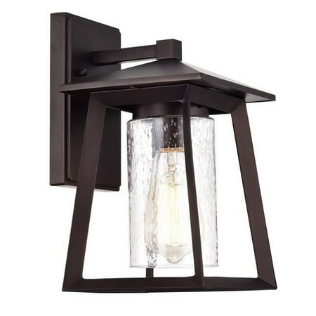 

11 in. Russell Transitional 1 Light Outdoor Wall Sconce Oil Rubbed Bronze