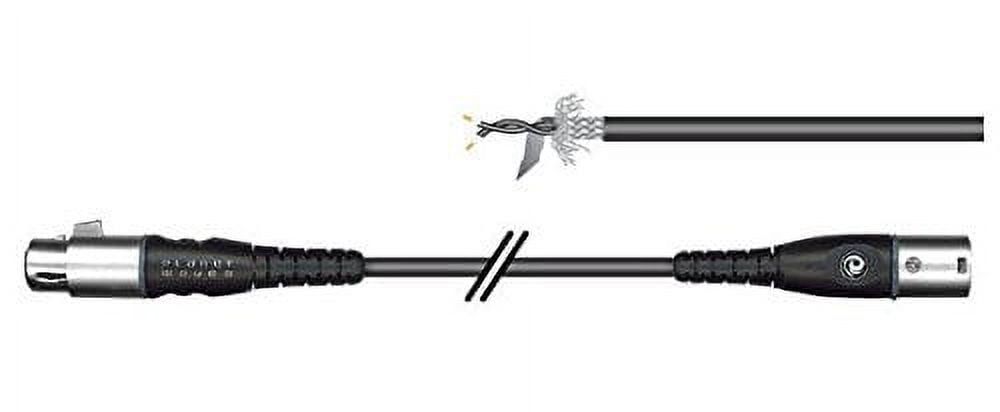 D'Addario Custom Series XLR Microphone Cable, 10 feet