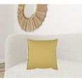 thumbnail image 6 of Tan Solid Color Flange Edge Throw Pillow, 6 of 6
