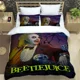thumbnail image 3 of Juegos de ropa de cama de película de terror B-Beetlejuice, suministros exquisitos, juego de edredón, juego de cama, juego de cama, regalo de cumpleaños de lujo, 3 of 5