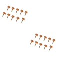 thumbnail image 3 of Xinxinyy Coussinets Embouts de Talons Hauts Réparation de Chaussures Remplacement Goujons Protection Fiable Abricot Fin 10mm 10mm Fine Épingle 2Ensemble, 3 of 6