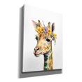 thumbnail image 2 of Epic Graffiti 'Giraffe With Flowers' by Svetlana Aleynikova Canvas Wall Art, 40" x 54", 2 of 8