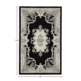 thumbnail image 3 of Rugs America New Aubusson Collection Black 510-320 Traditional European Area Rug 8' x 11', 3 of 5