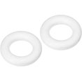 thumbnail image 1 of MECCANIXITY 1.6 Inch Foam Wreath Forms Round Craft Rings for DIY Art Crafts, Florists, Home Decoration Pack of 2, 1 of 6
