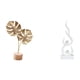 thumbnail image 1 of Escultura Abstracta Nórdica De Hoja De Metal Y Llama De Resina, Figura Creativa, Adorno Para El Hogar, La Oficina, La Mesa, La Fiesta, El Patio, La Estantería, Regalo, Decoración, 1 of 8