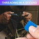 thumbnail image 5 of Enhebrador De Hilo Enhebrador De Agujas De Plástico Enhebrador De Agujas De Máquina De Coser Herramienta De Enhebrado Diy, 5 of 7