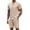 Light Khaki, variant on COOFANDY Men's 2 Pieces Outfits Casual Quarter Zip Polo T Shirt and Shorts Set Athletic Jogging Summer Tracksuit