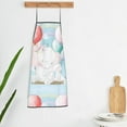 thumbnail image 5 of Bingfone Cute Elephant for Tie-up Apron, Unisex Waterproof and Stain-Resistant Bib Apron for Kitchen Garden Painting, 5 of 7