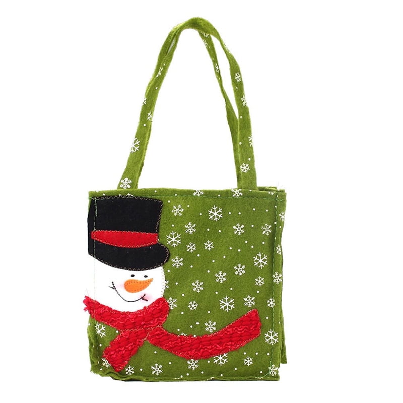 New Xmas Santa Claus Gift Bag Merry Christmas Party Candy Bags Q 