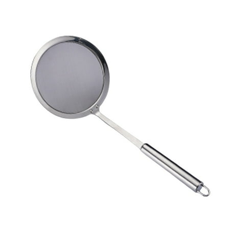 

Skimmer Spoon Stainless Steel Oil Filter Straining Fine Mesh Strainer Kitchen