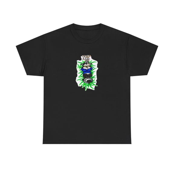 Flip Skunk Trees Skateboard 2000s Vintage Rare Classic T Shirt Print - Black / M