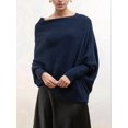 thumbnail image 5 of Women'S Fall Sweaters 2025 Casual Long Batwing Sleeve Loose Off Shoulder Knit Pullovers Jumper Tops  One size, 5 of 7