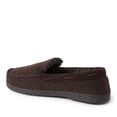 thumbnail image 4 of Dearfoams Men's Keaton Twill House Shoe Moccasin Slipper, 4 of 7
