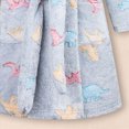 thumbnail image 6 of TOWED22 Kids Hooded Bathrobe Girls Soft Plush Hooded Flannel Pajamas Sleepwear Boys Spa Robe, 6 of 7