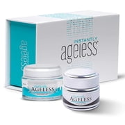 Instantly Ageless Facelift in A Box Trio Bundle - Instant Eye Bag Remover Puffiness -1 Box of 25 Vials with Moisture Lift and Sands of Time - Instant Wrinkle Remover for Face Instant Lift