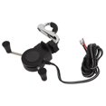 thumbnail image 2 of Soporte para teléfono de motocicleta Ticfox con cargador rápido para iPhone manillar ajustable, 2 of 14