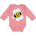 thumbnail image 3 of Inktastic Bumble Bee Boys or Girls Long Sleeve Baby Bodysuit, 3 of 5