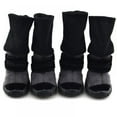 thumbnail image 3 of 4 Pcs/Sets Puppy Winter Snow Boots Casual Dog Shoes Pet Slip-resistant Shoes Teddy Dog Shoe, 3 of 6