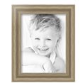 thumbnail image 2 of ArtToFrames 10" x 13" Silver Ridged Picture Frame, 10x13 inch Silver MDF Poster Frame (WOM-4445), 3 Pack, 2 of 6