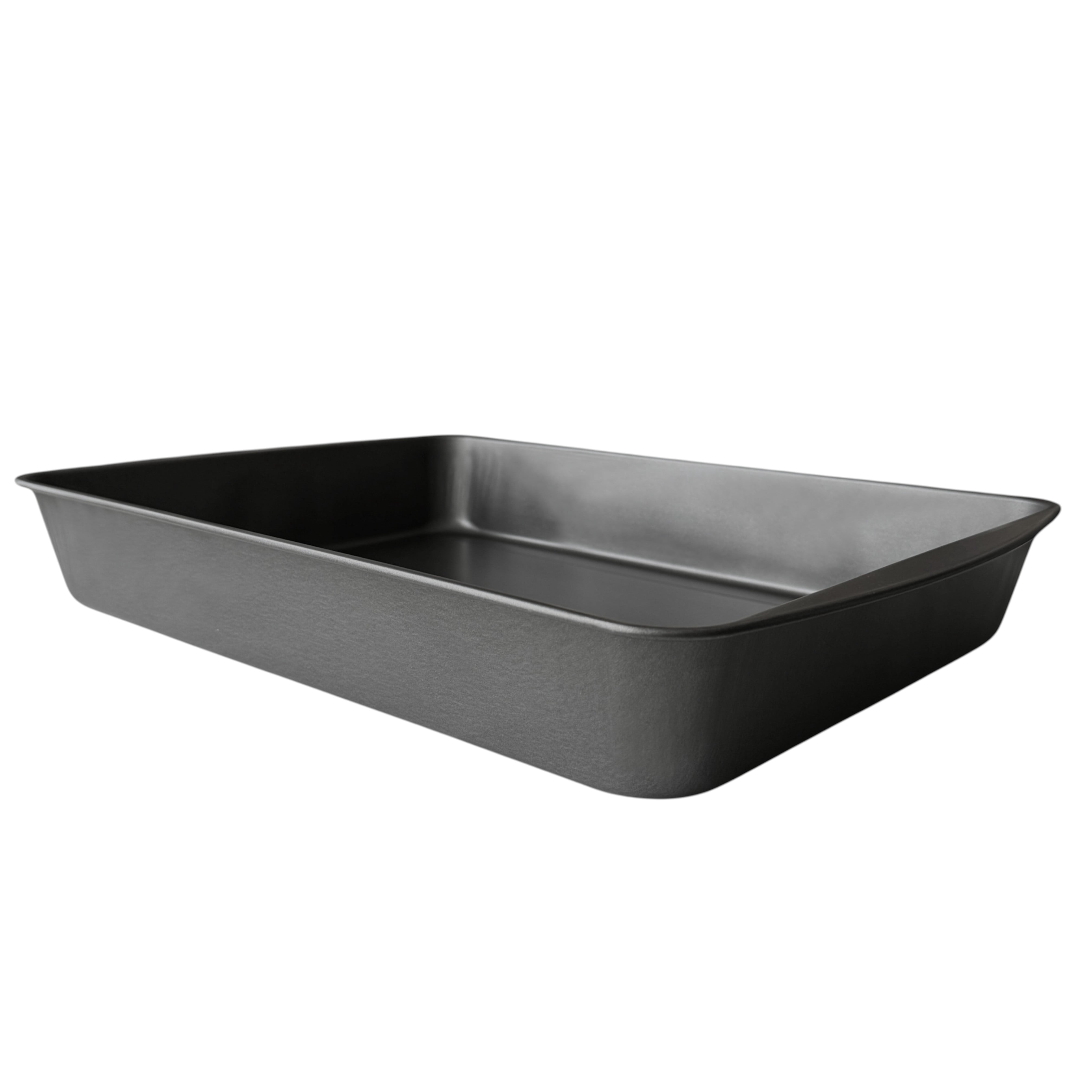 (3 pack) Mainstays Nonstick Jumbo Roaster, 17.2" x 12.7" x 2.7", Gray