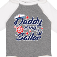 thumbnail image 4 of Inktastic My Daddy is My Sailor Boys or Girls Long Sleeve Baby Bodysuit, 4 of 5