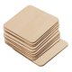 thumbnail image 1 of Piezas de sin terminar, 10 paquetes de cuadrados de Chips de para manualidades DIY proyectos decorativos hechos para 9cm Soledad Rebanada de madera cuadrada sin terminar, 1 of 10