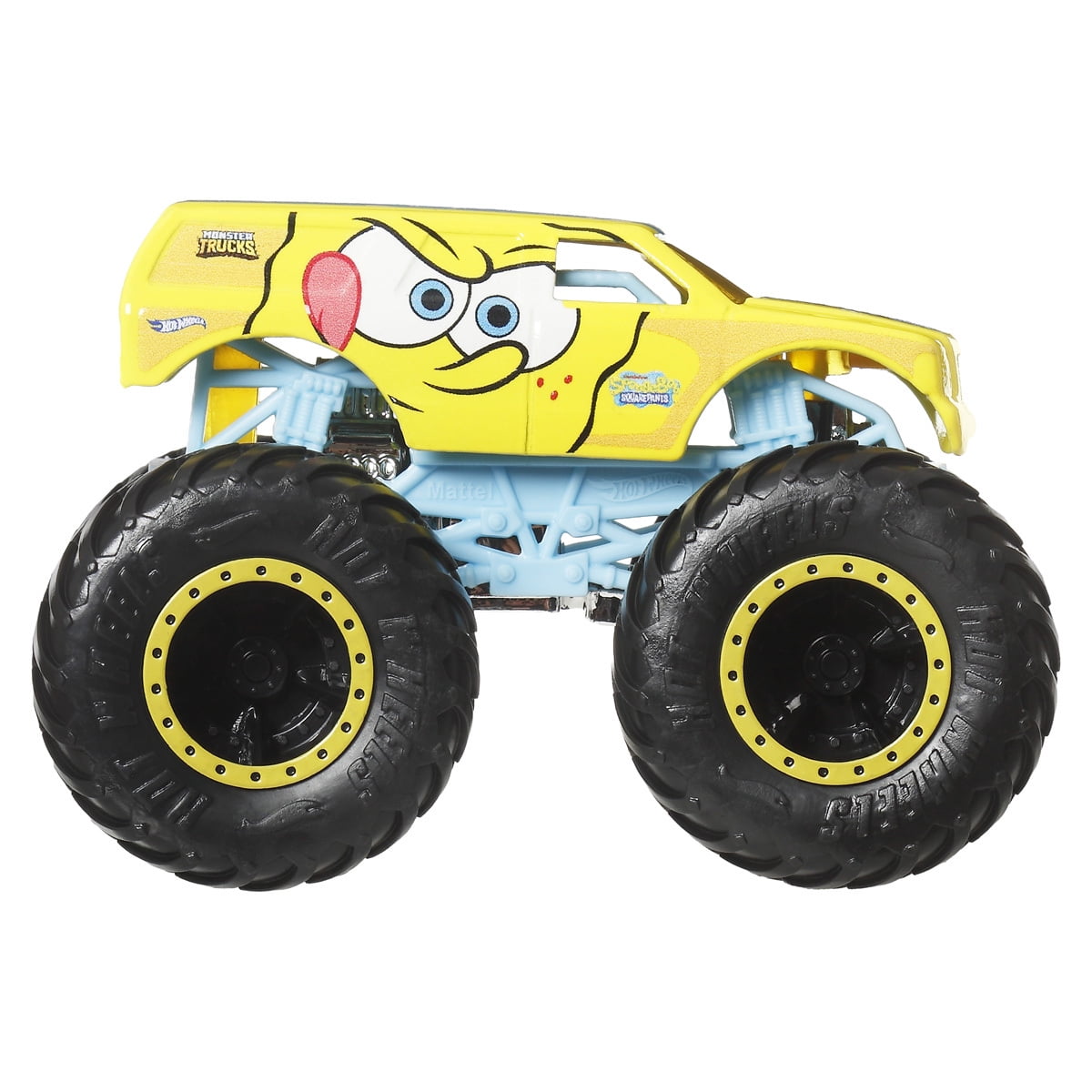 Hot Wheels Monster Trucks SpongeBob SquarePants vs Plankton Vehicle Set