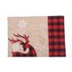 thumbnail image 1 of 1 paquete de suministros de decoración navideña para el hogar tapete de lino bordado para mesa de comedor tapete aislante a cuadros de 40x35cm tela no tejida ANGGREK Otros, 1 of 8