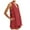 Red, variant on Short Sets for Women Linen Sleeveless V Neck Button Tank Top and Shorts 2 Piece Matching Set Beach Vacation Sets