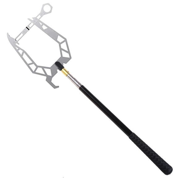 CEORPER Multi-Purpose Dock Hook Telescopic Boat Hook and Rope for Boat Easy Long-Distance Threader Boat Puller Tie Rope Hook Tool