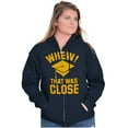 thumbnail image 3 of High School College Graduate Funny Zip Up Hoodie Men's Women's Brisco Brands S, 3 of 6