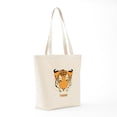 thumbnail image 7 of CafePress - Tiger Tote Bag - Unisex Canvas Tote Bag, Beige, 1-Piece, 7 of 7