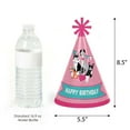 thumbnail image 3 of Big Dot of Happiness Pawty Like a Puppy Girl - Cone Happy Birthday Party Hats for Kids and Adults - Set of 8 (Standard Size), 3 of 7