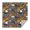 Autumn Halloween Scene, variant on Bat Silhouette Halloween Pattern Square Tablecloth,Waterproof Square Table Cover,Wipeable Spillproof Washable Table Cover for Home Kitchen Party Decor 42"X42"(107x107cm)