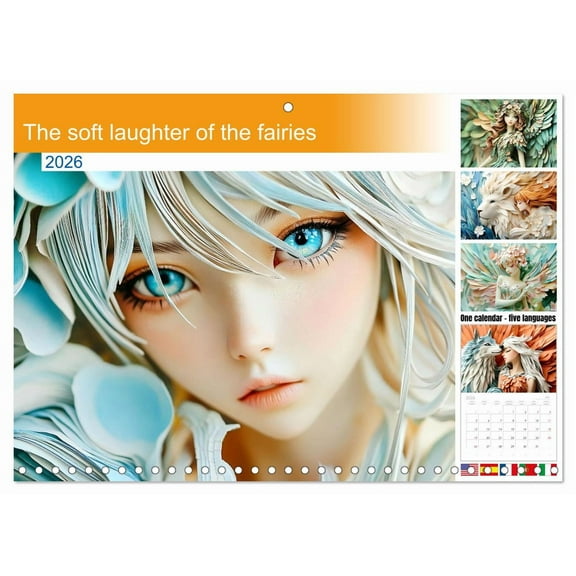 The soft laughter of the fairies (Monthly Wall Calendar 2026 11.7 x 16.5 (open)), CALVENDO 14 Month Calendar